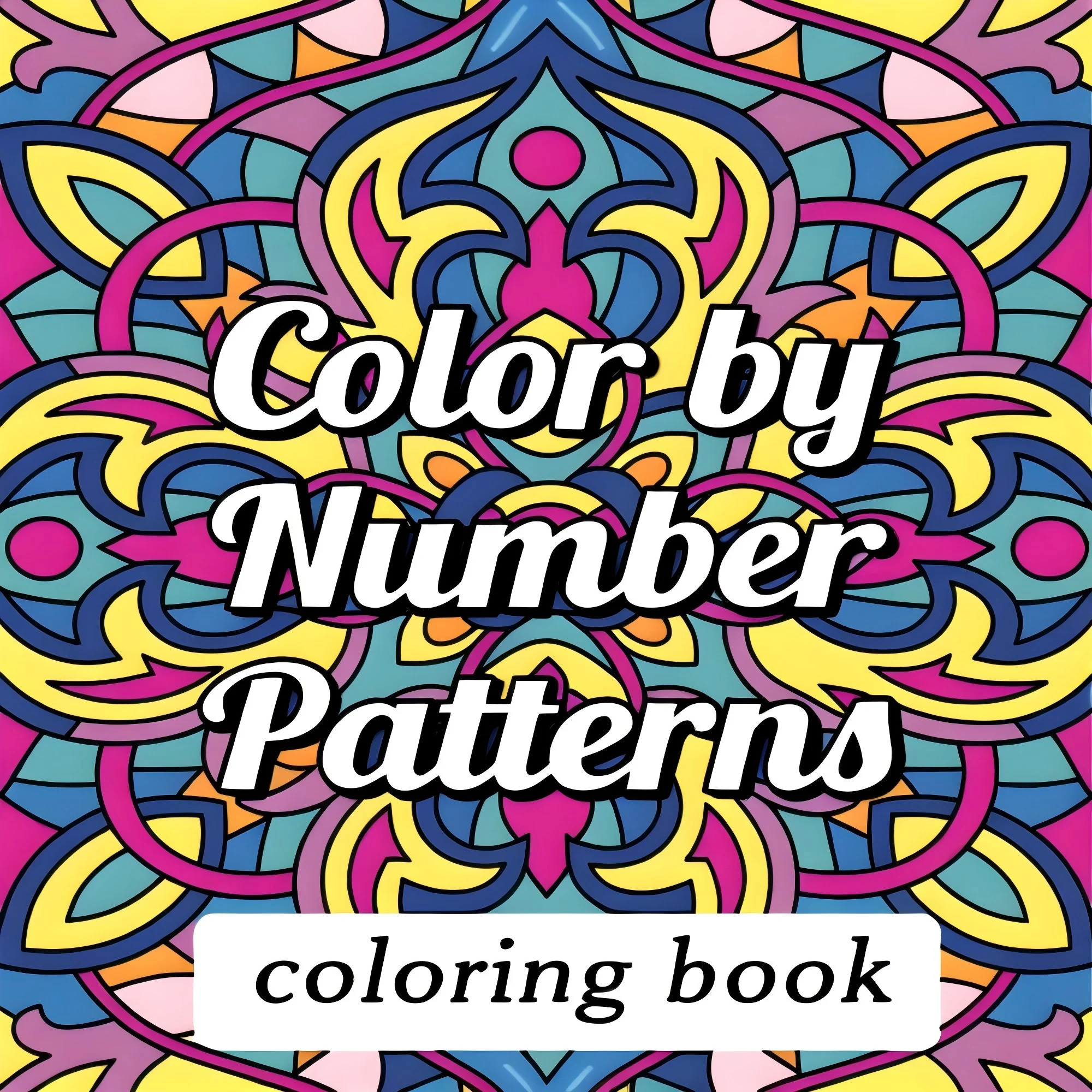 Single Book Digital Coloring Drawing Book, 24 Page Thick Paper Simple Stroke Coloring Book, Adult Drawing Book