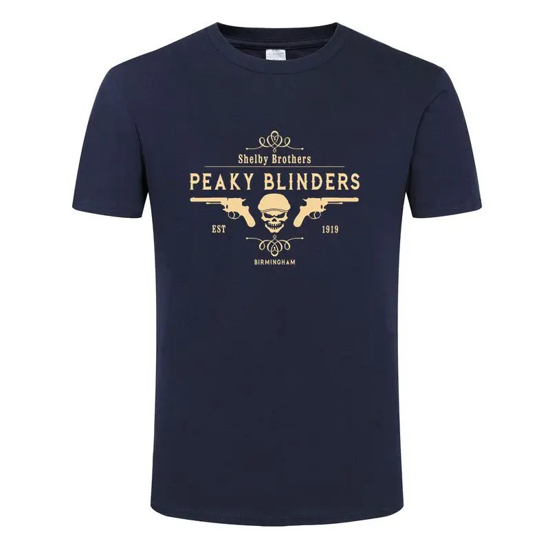 Peaky Blinders Men T Shirt Shelby Brothers Novelty Short Sleeve Tees Mens White T-Shirts Women Men Awesome TShirt XS-XXXL