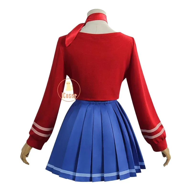 

MiSide Crazy Косплей Костюм Парик Крутое Платье Юбка Головные Уборы Кепка Мита Каппи Чулки Хэллоуин для Женщин Девушка;k6;8',