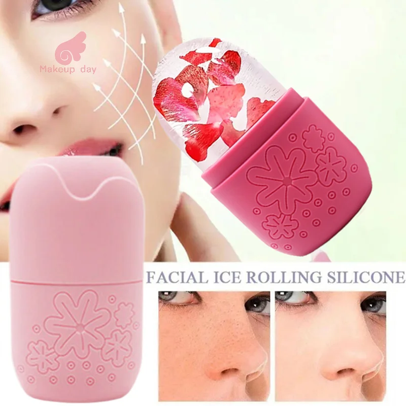 

Ice Face Roller Facial Lifting Contouring Tools Silicone Trays Ice Globe Balls Eye Face Massager Beauty Skin Care Tools