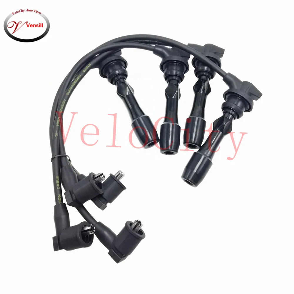

Spark Plug Wire Set Fits For Hyundai I10 I20 Kia Rio 1.2L Part No# 27501-03100 2750103100 27420-03100