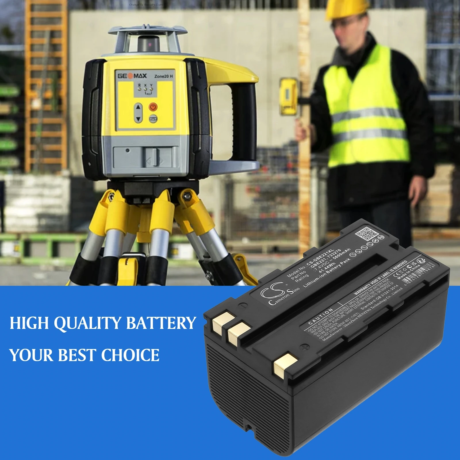 2025 NEW 7.40V 5600mAh Battery for Leica iCR50 Total Stations,iCR60,iCR70,iCR80,ATX1200,GRX1200,Piper 100,Piper 200,RX1200,RX900