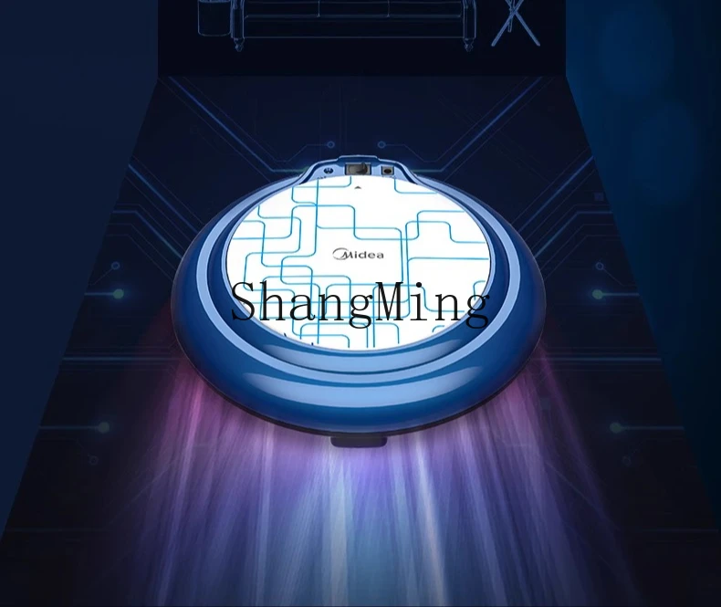 ZYY หุ่นยนต์กวาดเครื่องดูดฝุ่นในครัวเรือนอัจฉริยะ การดูดและการกวาดในตัว