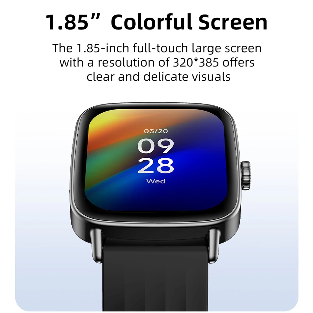 

Blue Tooth Call Smart Watch Colorful Screen Sports Heart Rate Sleep Health Watches 100+ Watch Dial Waterproof Smartwatch 350Mah