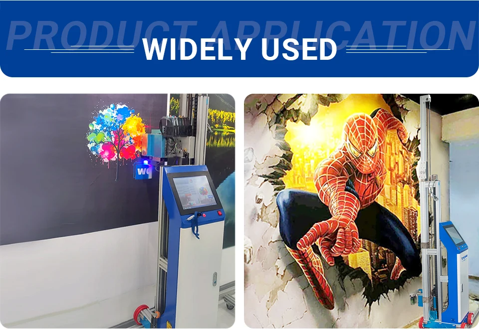 

AI 4K 2025 Wall Printer Touch Screen Wall Printing Machine Direct to Wall Printer Inkjet Printer Factory Price Supply