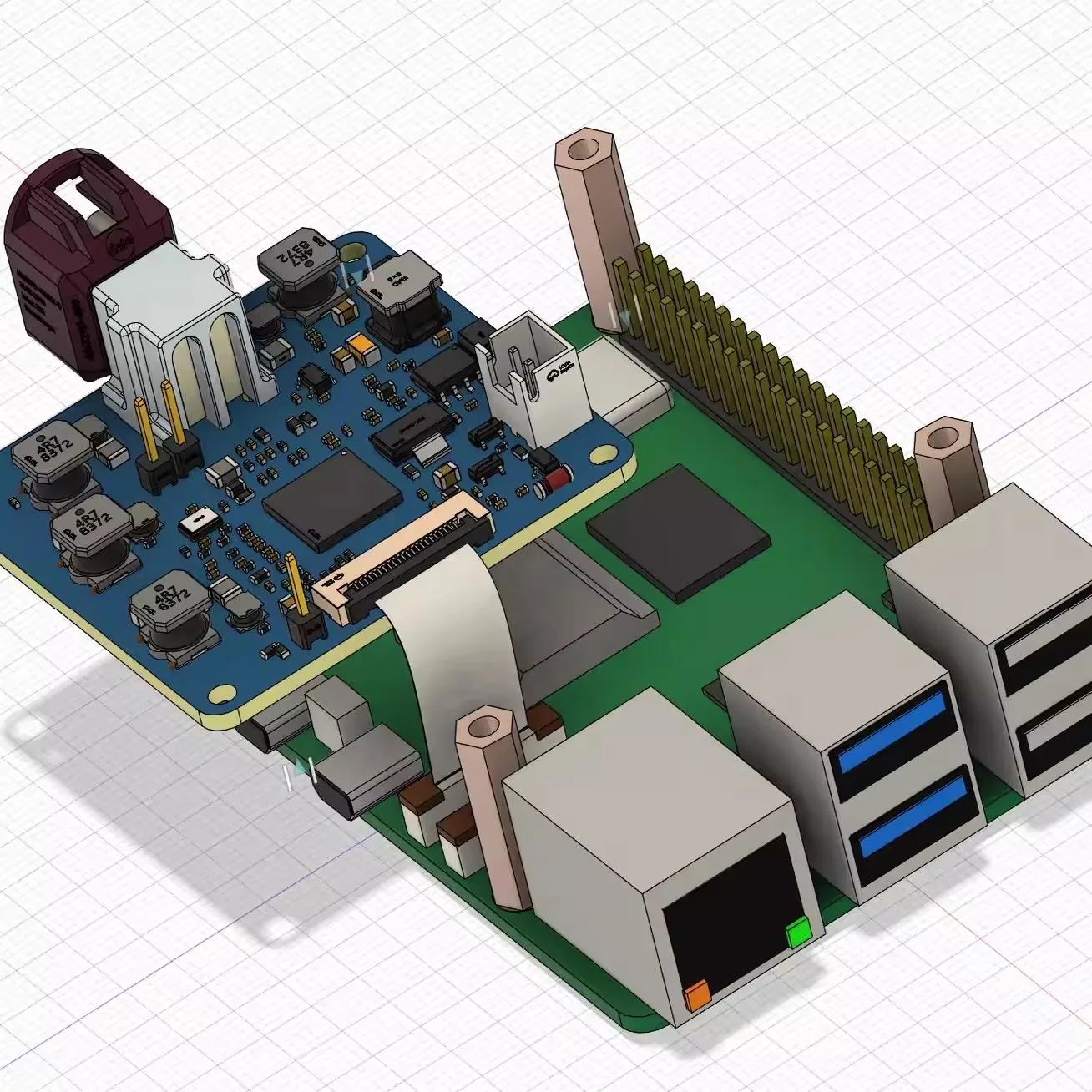 GMSL2 Deserializer with Bypass for Raspberry Pi  2 or 4 Inputs, Ideal for Robot Vision Systems