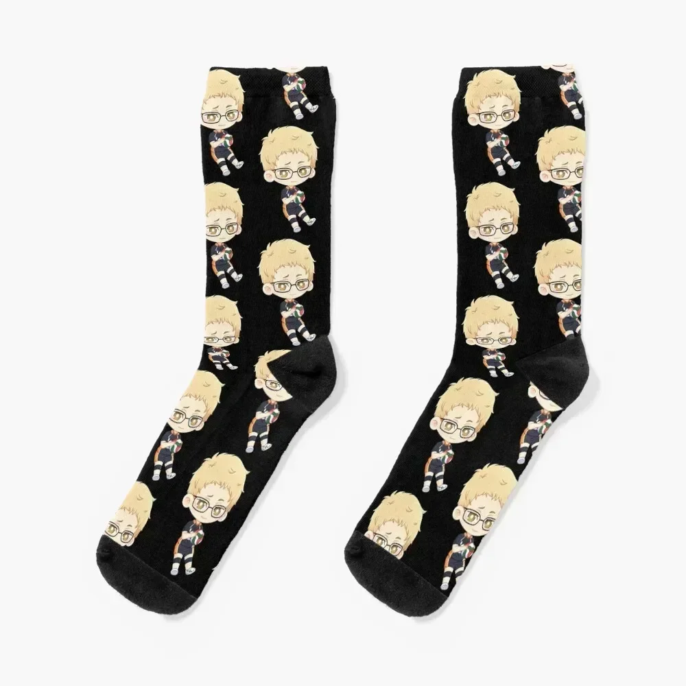 

Tsukishima Socks gym Novelties winter Running Girl'S Socks Men's