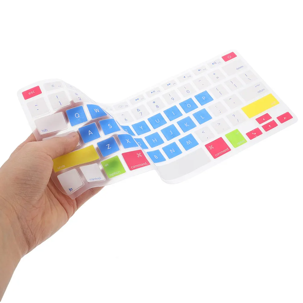 

2Pcs Unique Silicone Keyboard Cover For A2178 A1466 A1369 13.3 Inch Laptop Protective Skin Dustproof Keyboard Film