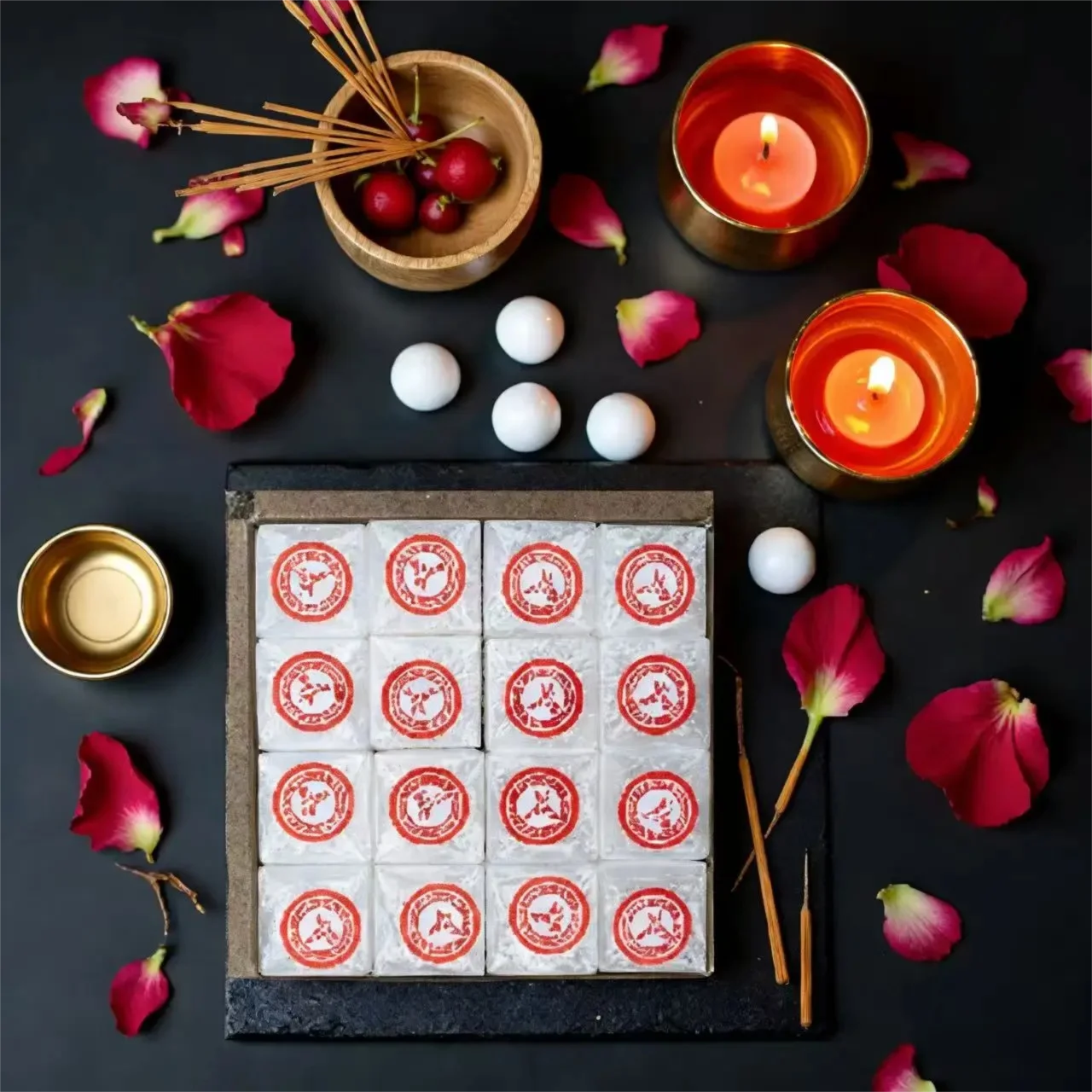 Natural Refined Pure Camphor Tablets for Pooja, Spiritual Practice, Meditation, Aromatherapy, Home Fragrance,Odor Eliminator