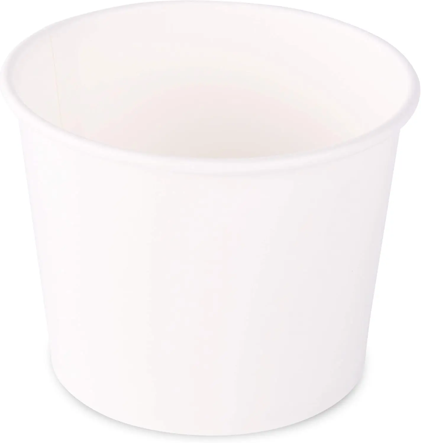 

Paper Ice Cream Cups - 100-Count - 12 oz Disposable Dessert Bowls for Hot or Cold Food, 12-Ounce Party Supplies Treat Cu