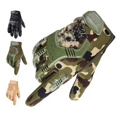 Tactical Gloves Half Finger Paintball Airsoft Shot Combat Anti-Skid Men Bicycle Full Finger Gloves Protective Gear Hunting