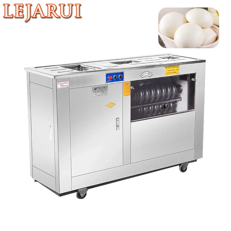 Stainless Steel Pizza Round Shape Momo Steamed Bun Forming Balls Rolling Bread Dough Making Cutter Machine