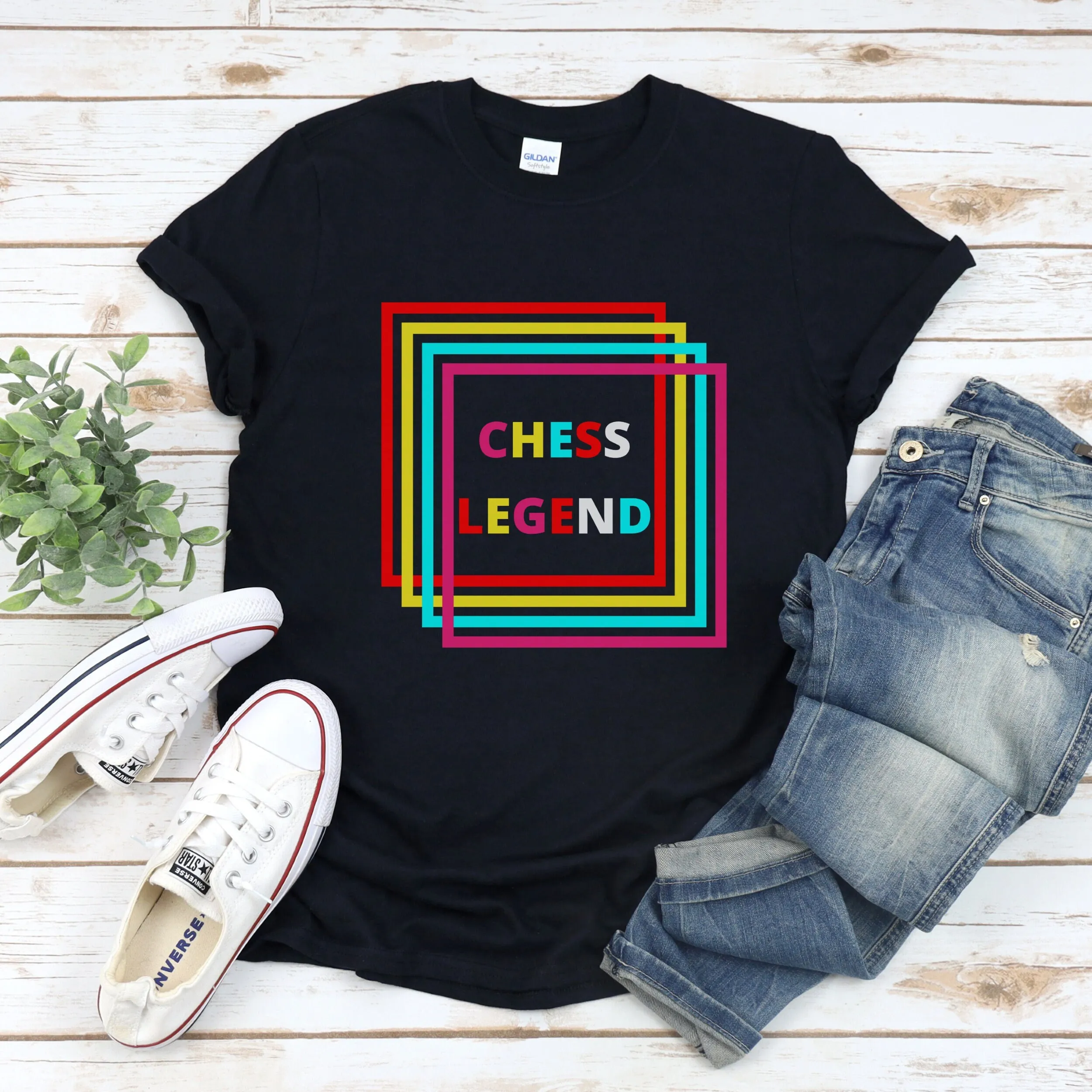 Chess T Shirt Player S