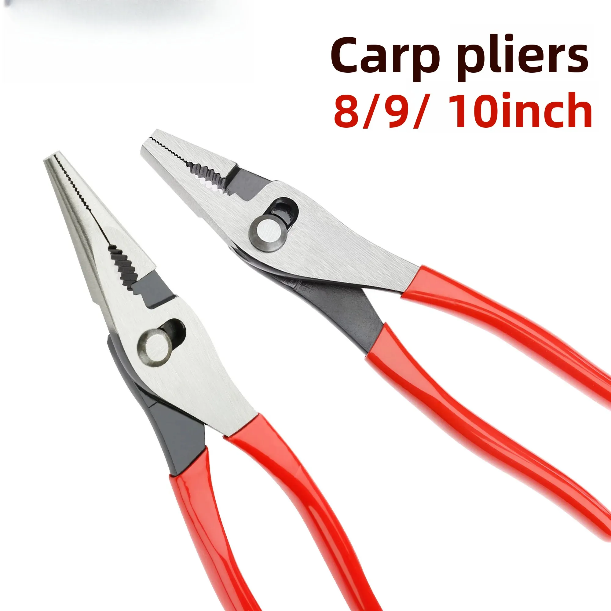 Fish Tail Pliers, Fish Mouth Pliers, Pipe Pliers, Multi-functional Labor-saving , Self-rebound Flat-mouth Clamping