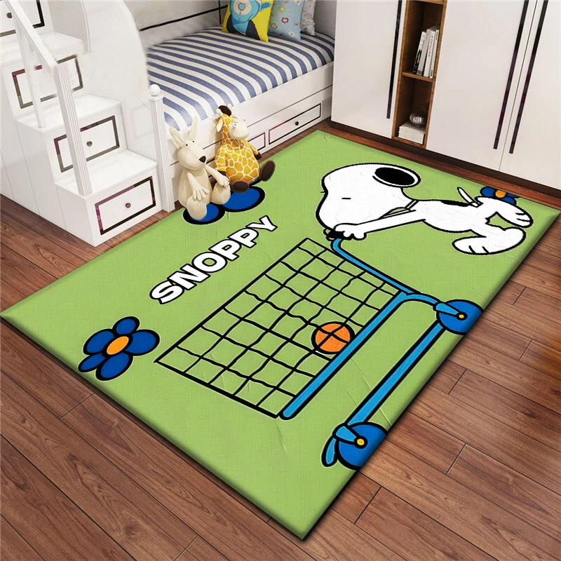 Snoopy Fashion area carpet for children,Living room Bedroom floor mat Kitchen mat Children's Bedroom Mat, bedroom  mat  tapetes