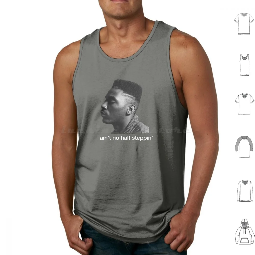 Ain't No Half Steppin Tank Tops Vest Sleeveless Big Daddy Hip Hop Rap Primotees 80s Rap New York Nyc Biggie Jay Z Classic Run