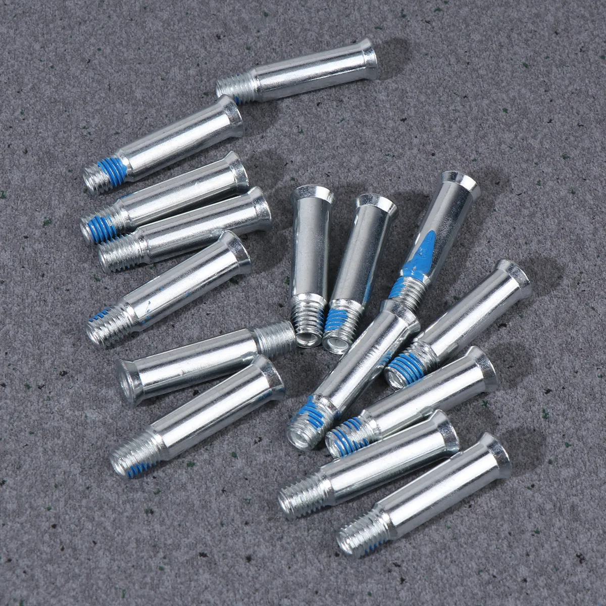 14Pcs 35Mm Skates Axle Screw Nail Replacement for Inline Roller Skates Stronger Lighter Longer Lasting Exact Fit Silver