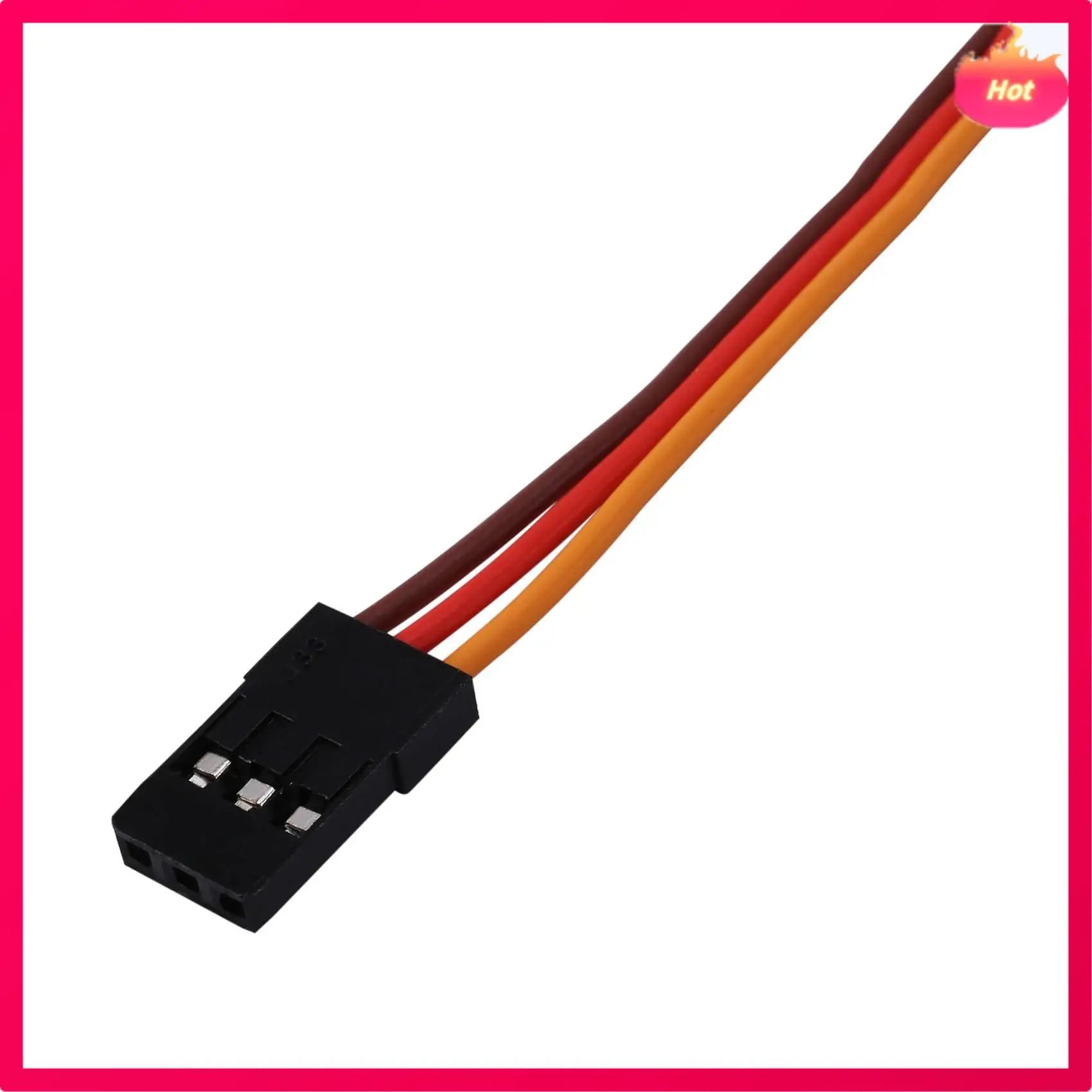 

AYHF 15Pcs 150Mm Y Type Extended Line Extension Lead Wire Cable For Futaba Jr Y Harness Servo Lead Extension