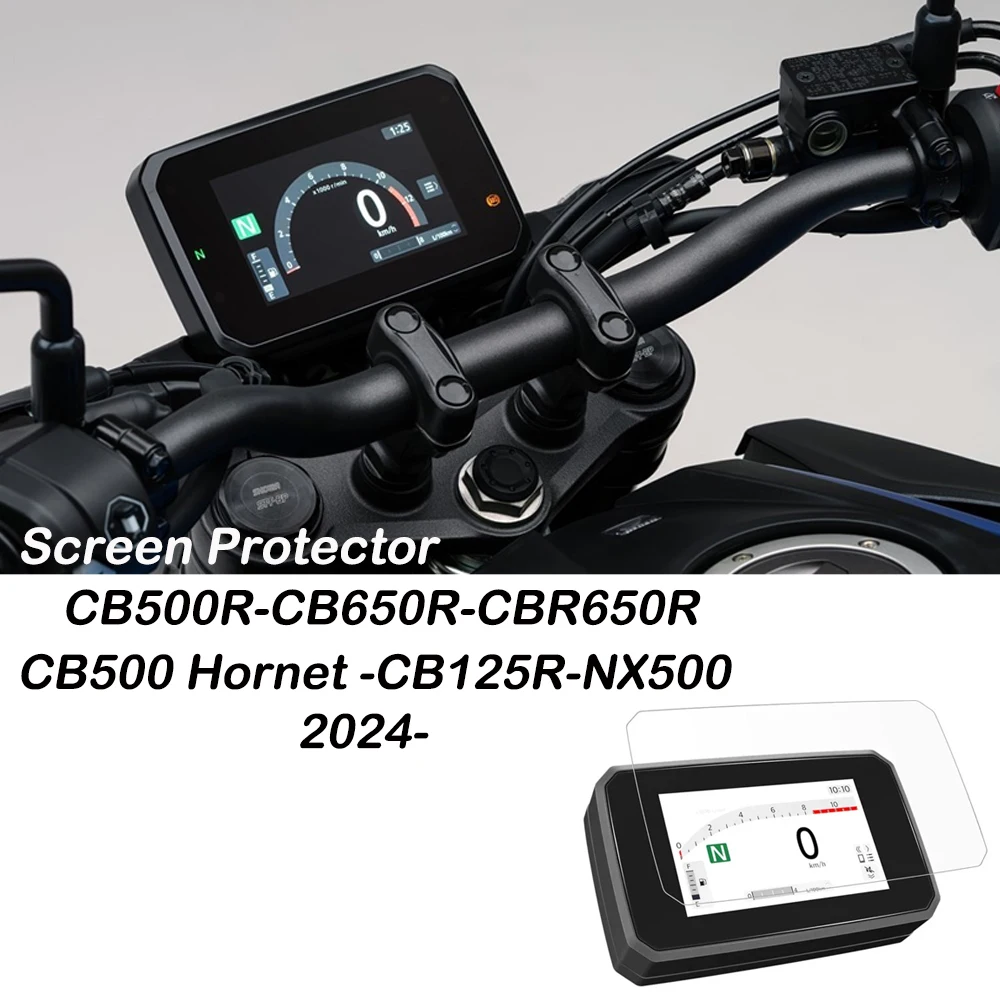 CB125R Accessoires Scratch Cluster Screen Dashboard For Honda CB500R CB650R CBR650R CB500 NX500 2024- Protection Instrument Film