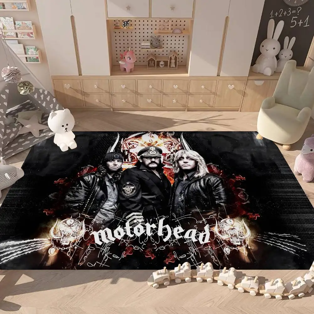 

Classic Heavy Metal Band M-Motorhead Kitchen Mat Cheaper Anti-slip Modern Living Room Balcony Printed Modern Home Decor