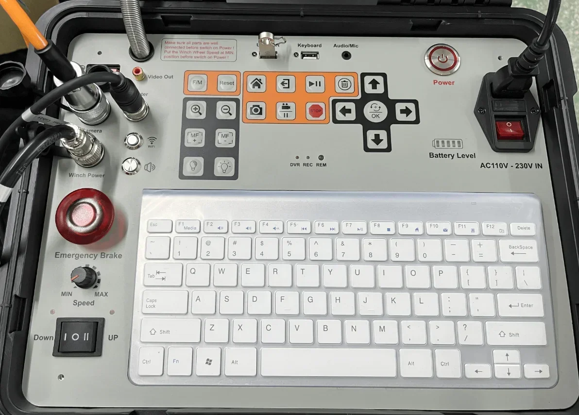 Caméra robot rov sous-marine pour bateau souterrain, offre spéciale