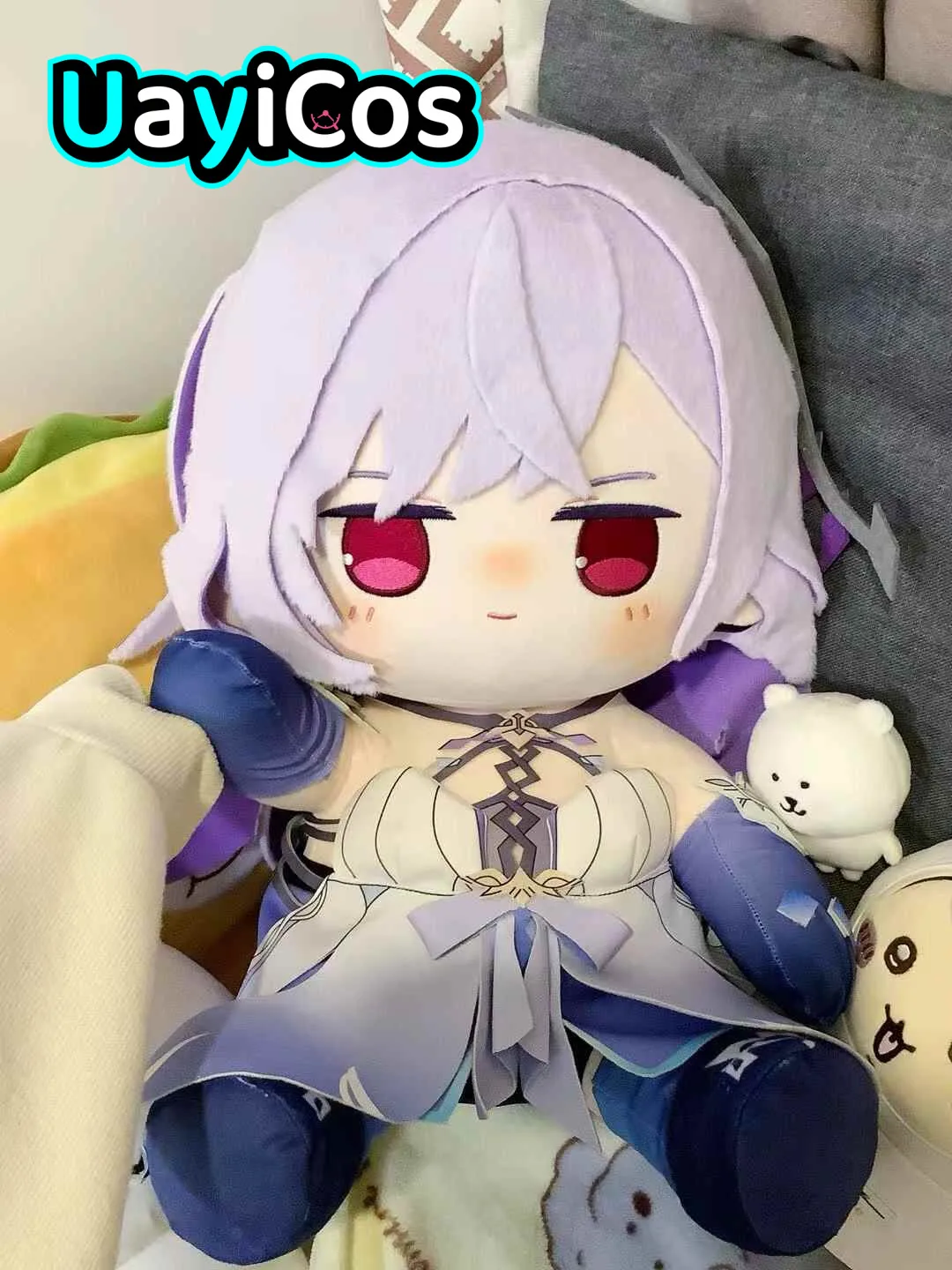 

В наличии: 40-сантиметровая плюшевая игрушка Genshin Impact Скирк, мультяшная мягкая кукла, подушка-украшение, аниме-фигурка, игровая игрушка, подарок для детей.