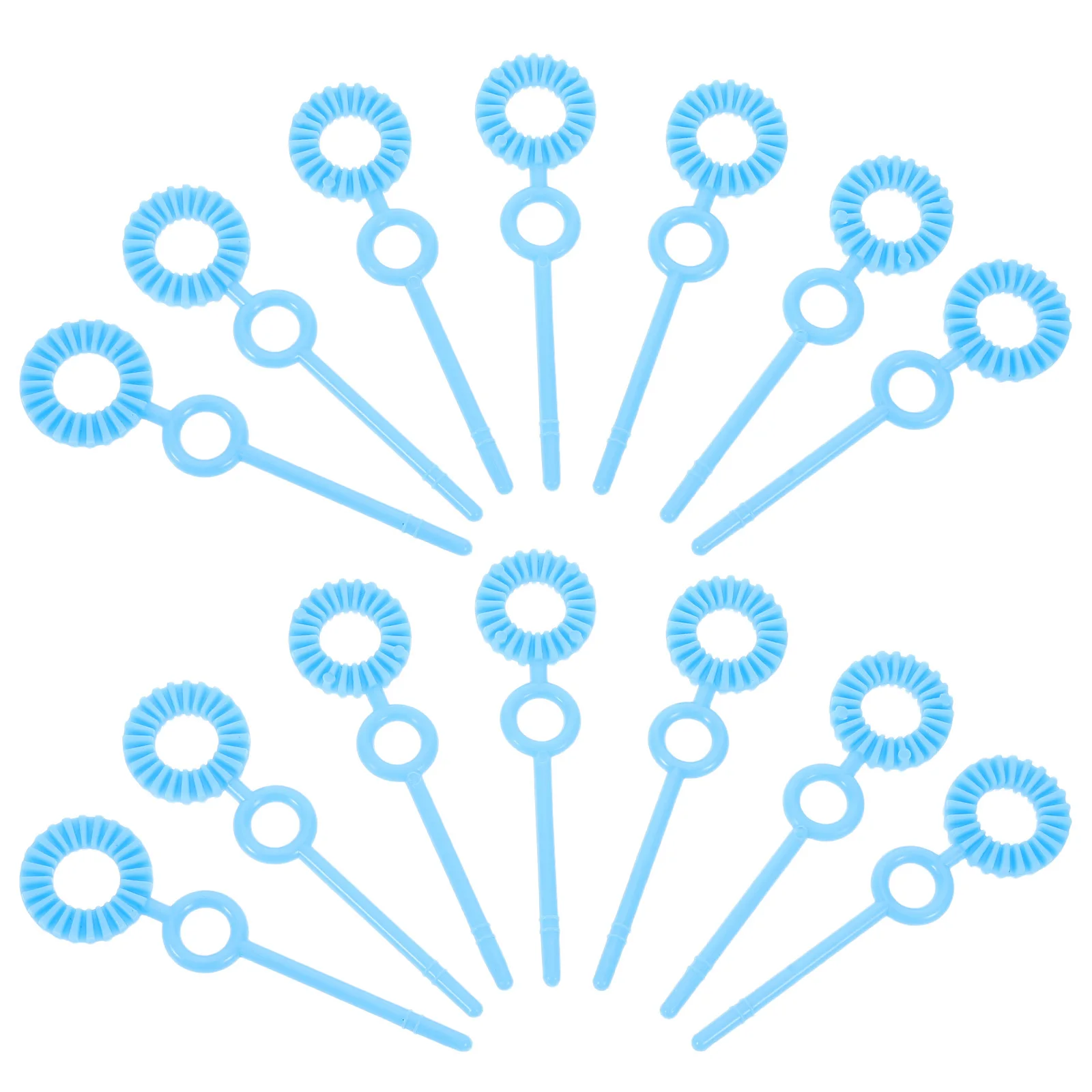 120Pcs Bubble Wand Easy Use Lightweight Outdoor Celebration Bubble Maker Set for Parties Family Gatherings Children Toy