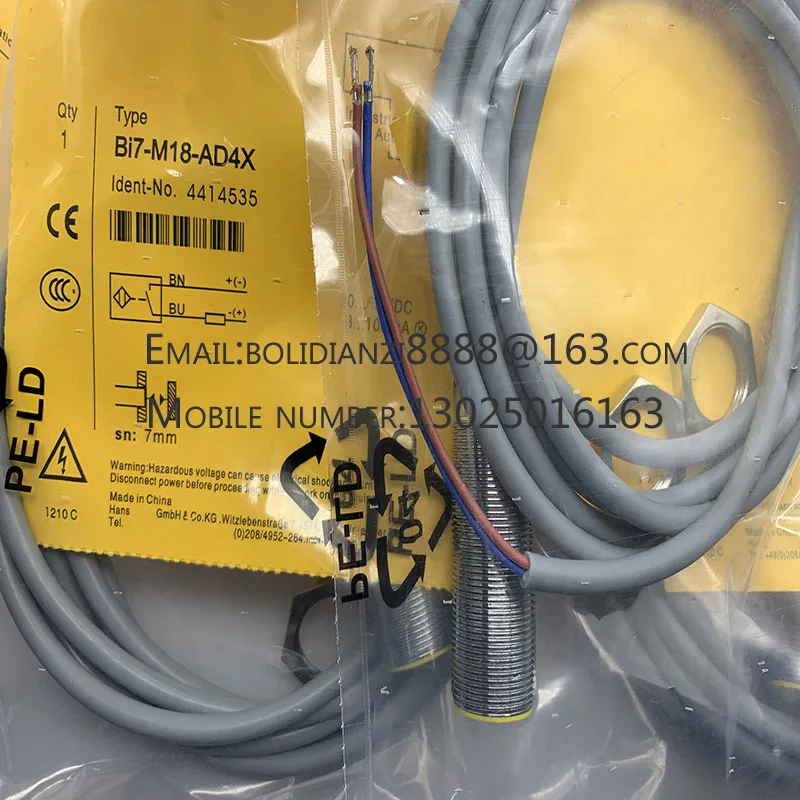 New proximity switch sensor BI7-M18-AD4X-H1141 One year warranty In stock