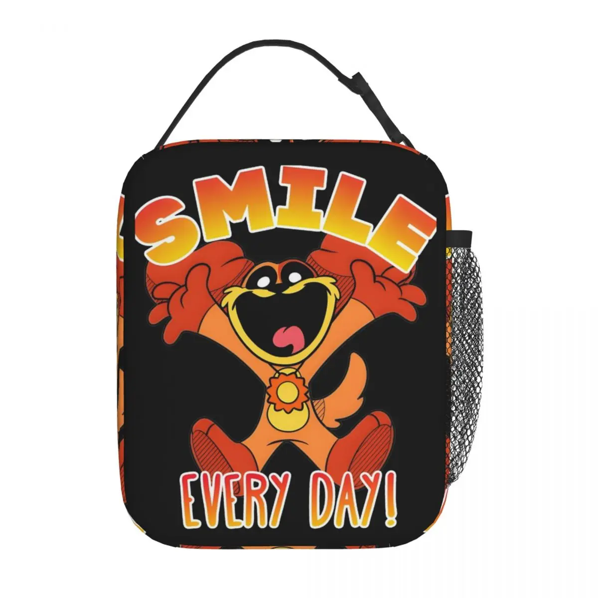 Dogday Dog Smile Smiling Critters Insulated Lunch Bags Thermal Bag  Lunch Container Portable Tote Lunch Box Food Bag Work Picnic