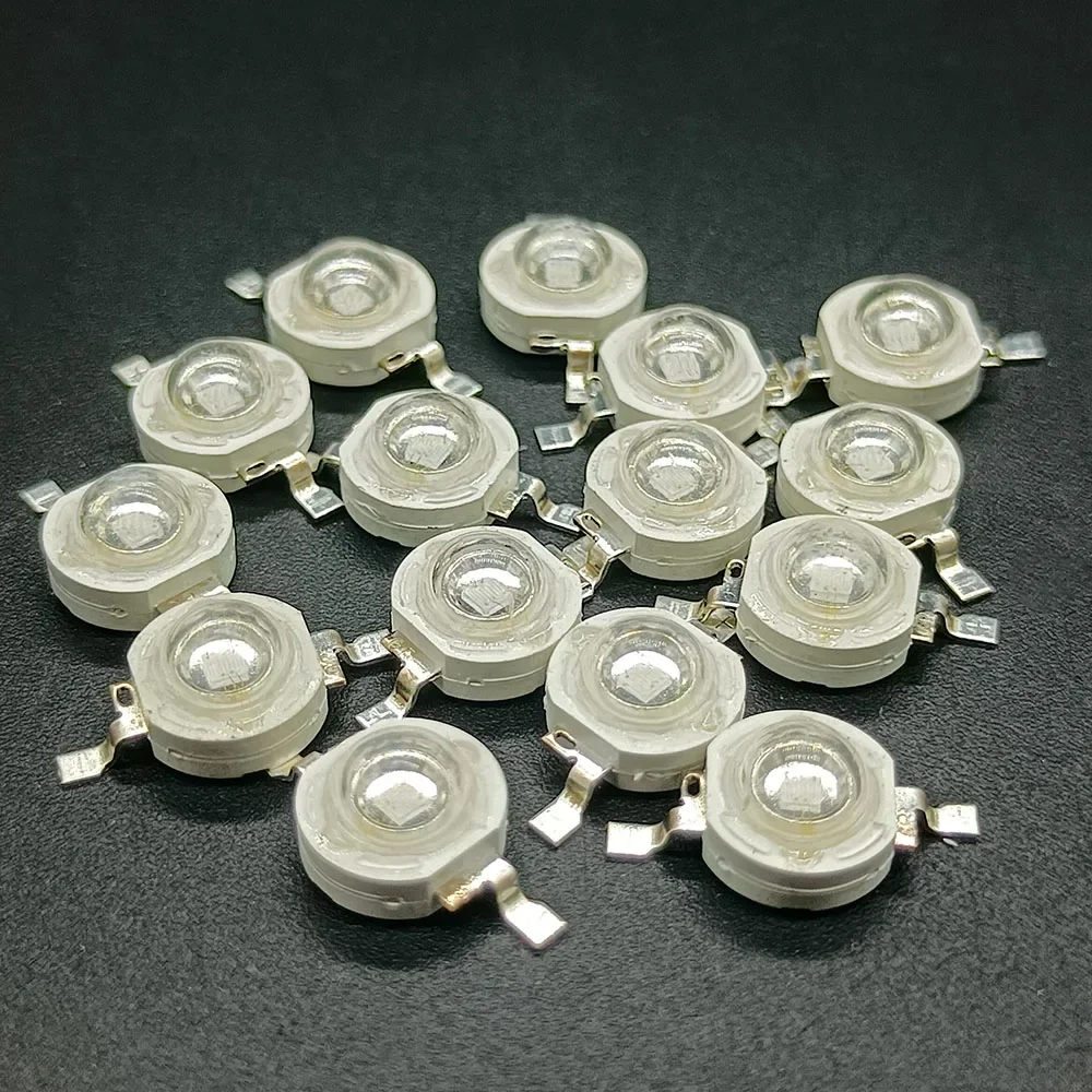 10pcs 6V 9V 12V 1W 2W 3W 5W Bulbs High Power LED Lamp Diodes Full Watt White Warm White for Blubs Spotlight Downlight Chip