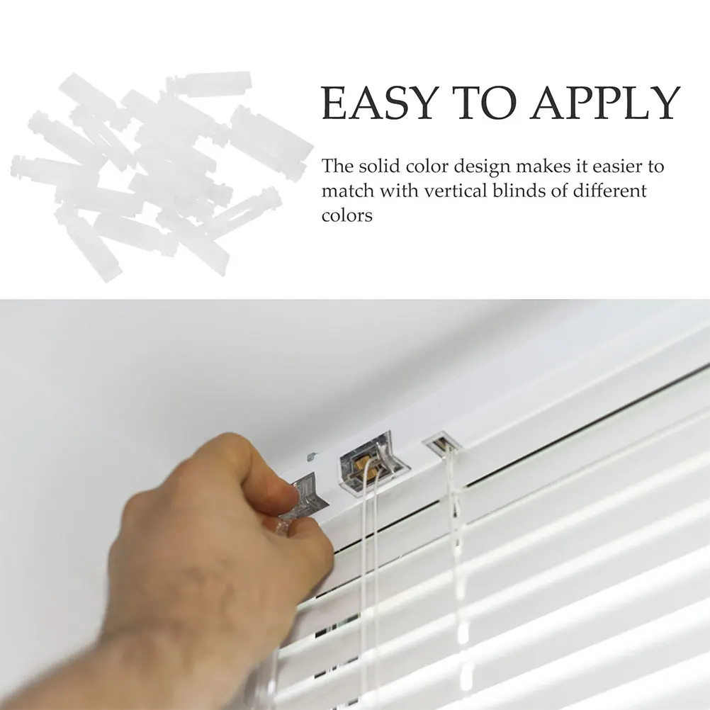 

12pcs Curtain Pulley Accessories Vertical Blind Repair Parts Replacement Stems For Blinds No Drill Required Easy Installation