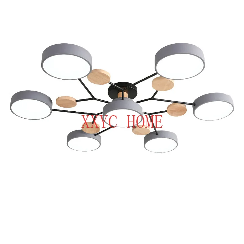 

Luxury Hall Ceiling Lamp Bedroom Light Lamp in the Living Room Household Log Restaurant Lamps Nordic simplicity Ceiling Light