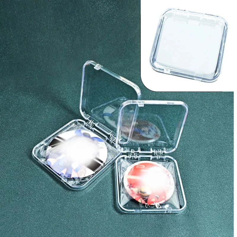 

5 шт. пластиковая коробка для хранения ювелирных изделий, держатель для бейджа, органайзер для бус