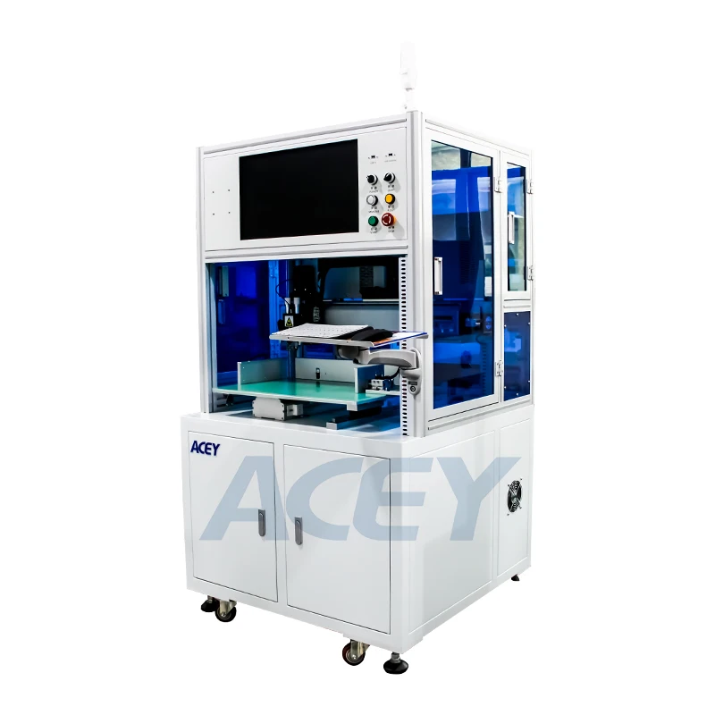 5000A 8000A 10000A Single-sided Automatic Spot Welding Machine for Cylindrical  Pack with PC