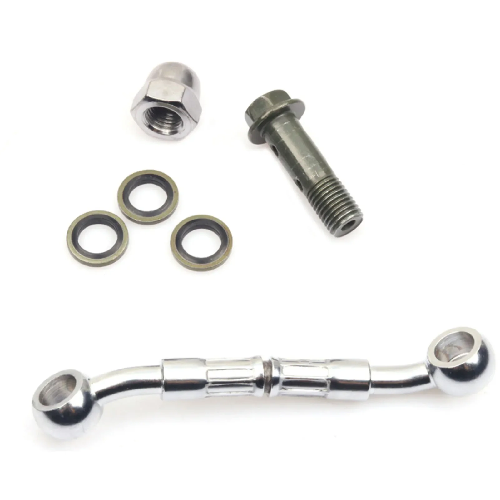 Brake Hose Extend Connector Universal Hydraulic Spare Parts for Motorcycle Modification