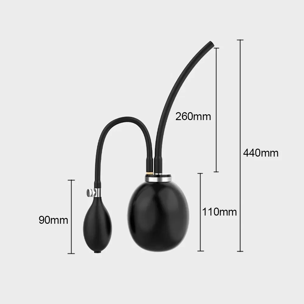 Car Diagnostic Tool Smoke Leak Detector Airbag Tool Intake Bladder Adapter Engine Air Intake Hose Air Drum Diagnostic Airbag