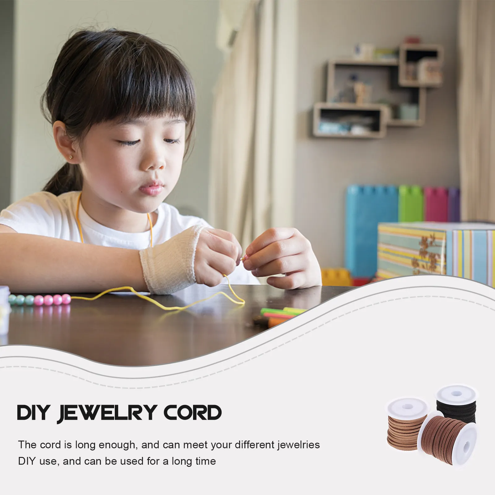 3 rollos de cinta fina estilo cordón para hacer joyas, embalaje de regalos, cinta decorativa de oro rosa, suministros para manualidades