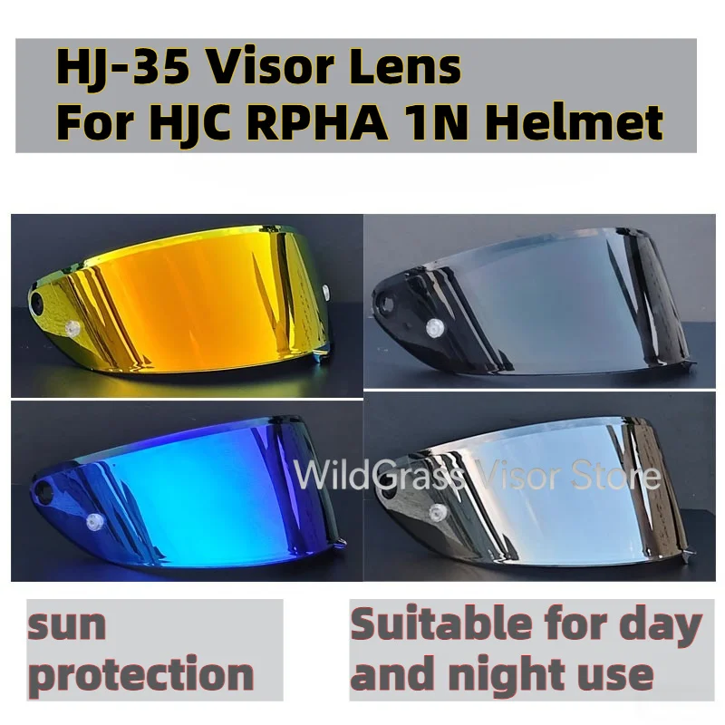 Photochromic Helmet Visor for HJC RPHA 1N HJ-35 RPHA-1N Motorcycle Helmets Lens Shield Glass Viewfinder Screen Accessories