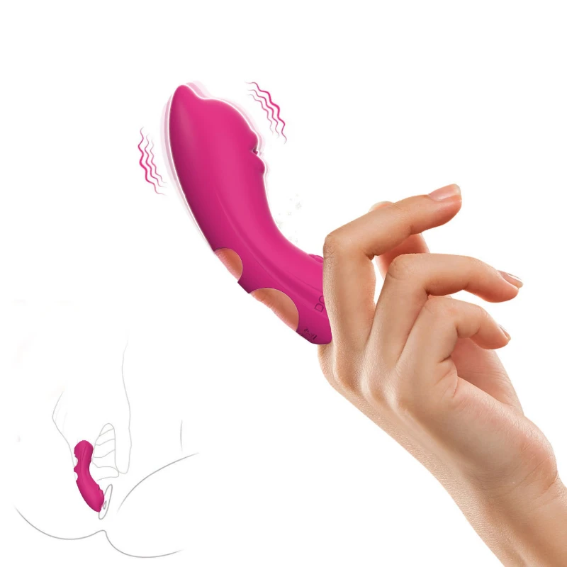 Clitoral G Spot Finger Vibrator 10 Speed Clit Nipple Massager Adult Sex Toys Stimulator Female Masturbation Sex Toys for Couples