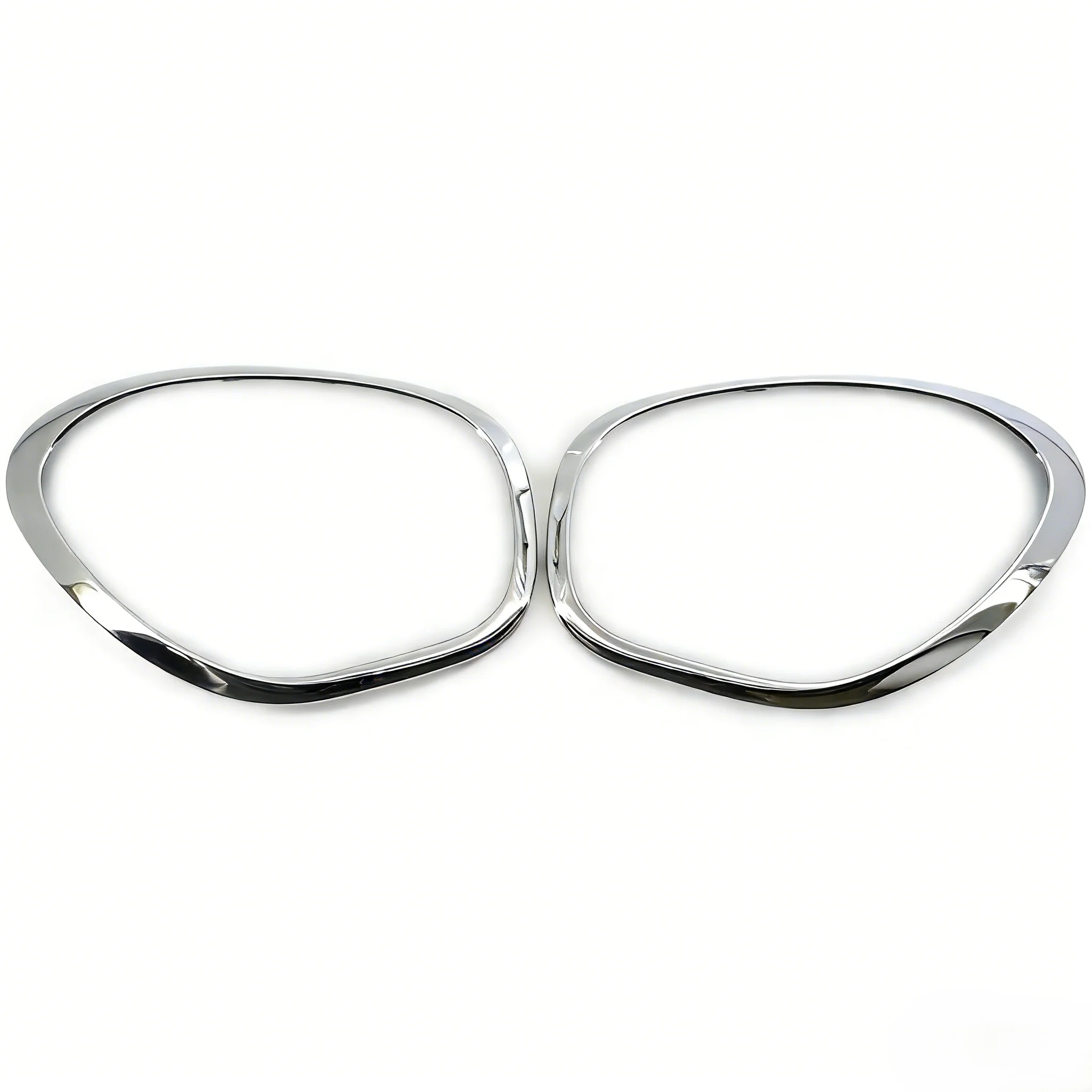 Headlight Ring Bezel Trim Surround Cover for MINI Cooper R60 Countryman S ALL4 11-16 Replace 51139801573 51139801574