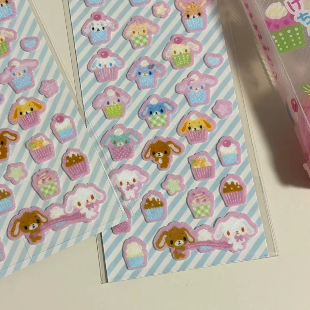 جديد سانريو Sugarbunnies ورأى المواد ملصقات فتاة يده جراب هاتف DIY بها بنفسك الكرتون التصحيحية دفتر المواد الديكور #3