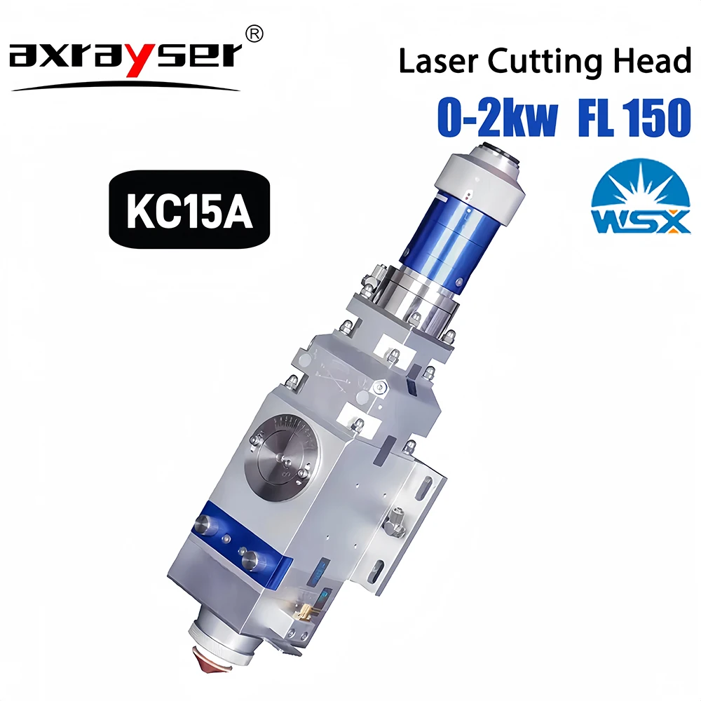 

WSX 2KW Laser Original Cutting Head Manual KC15A FL150 CL100 Power for Fiber Metals Cutting Machine CNC Powerful Parts