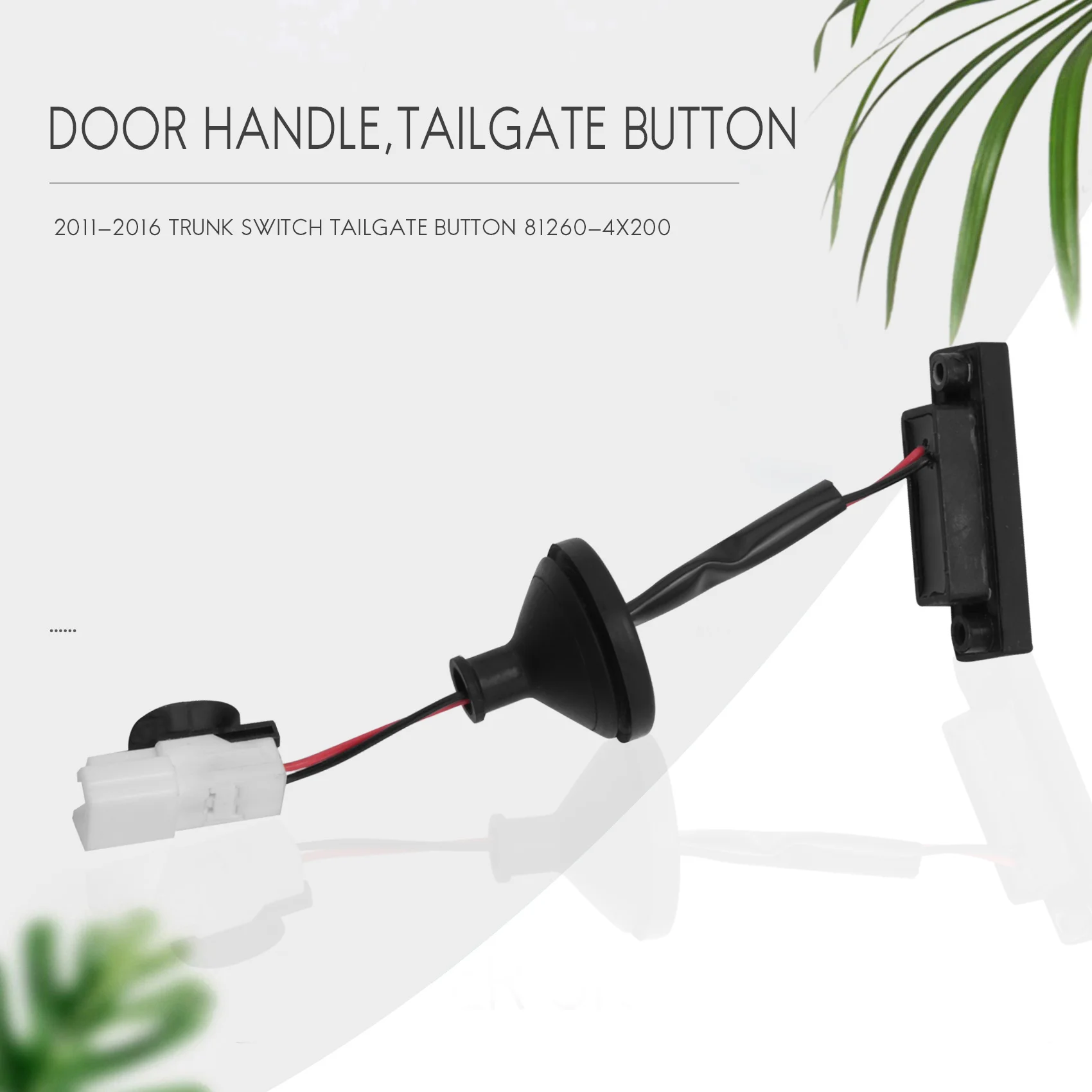 81260-4X200 Door Handle Trunk Lock Release Switch for KIA RIO 2011-2016