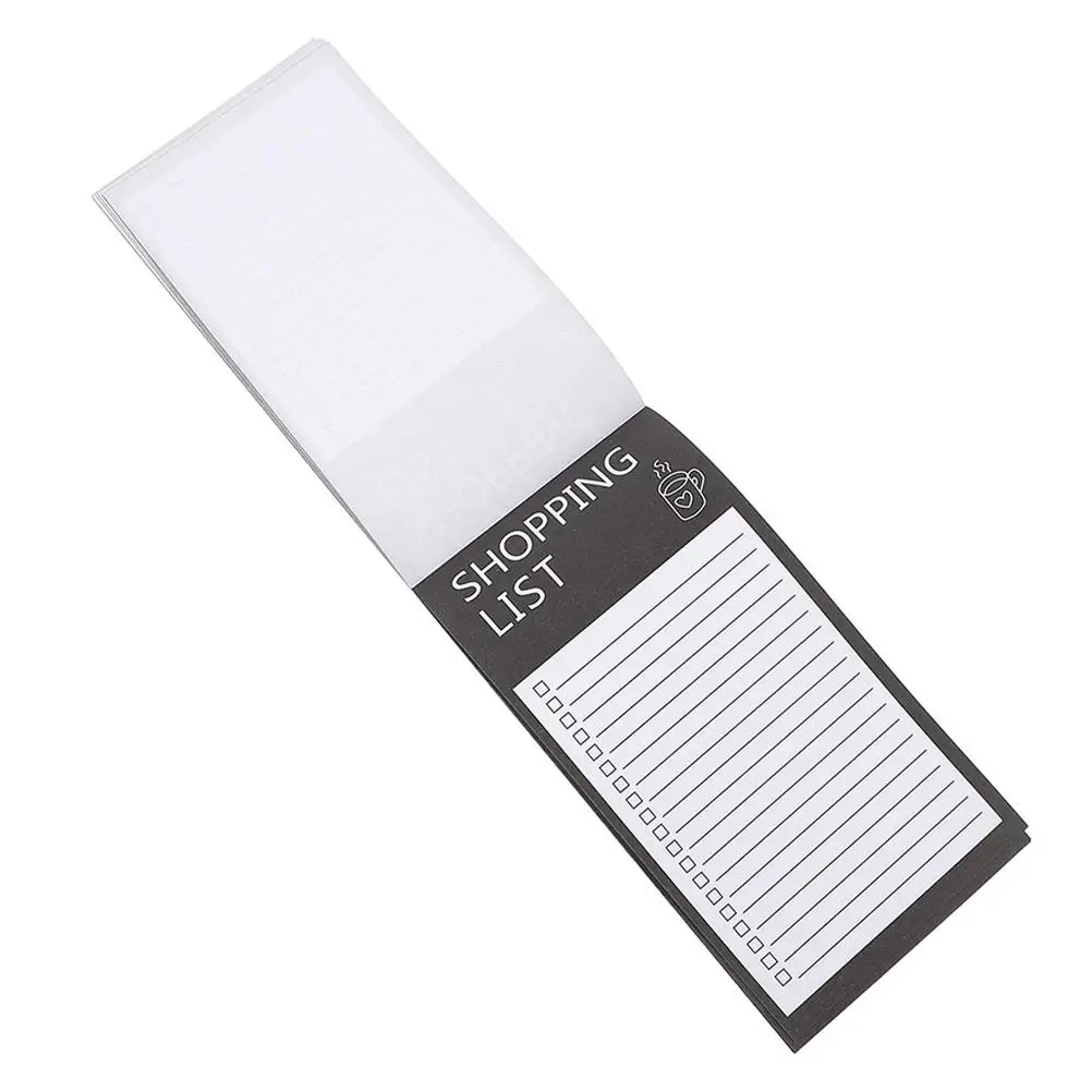 

Magnetic Notepad for Fridge Shopping List Office Pads Refrigerator Grocery Planner Notebooks Thick Paper Lovely Design Memo Pad