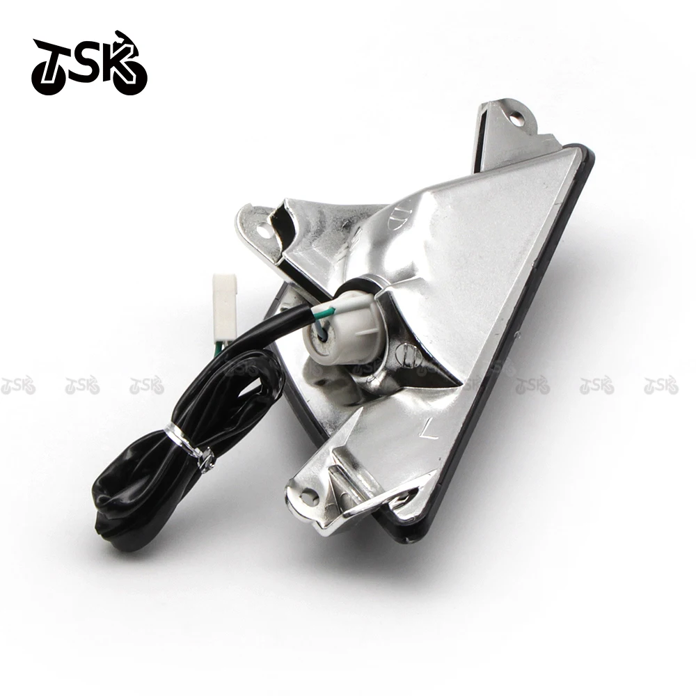 لكاواساكي نينجا 250 300 400 650 1000/SX Z1000SX ZX-6R ER-6F ZX 636 اكسسوارات 2 قطعة دراجة نارية الجبهة بدوره مصباح إشارة