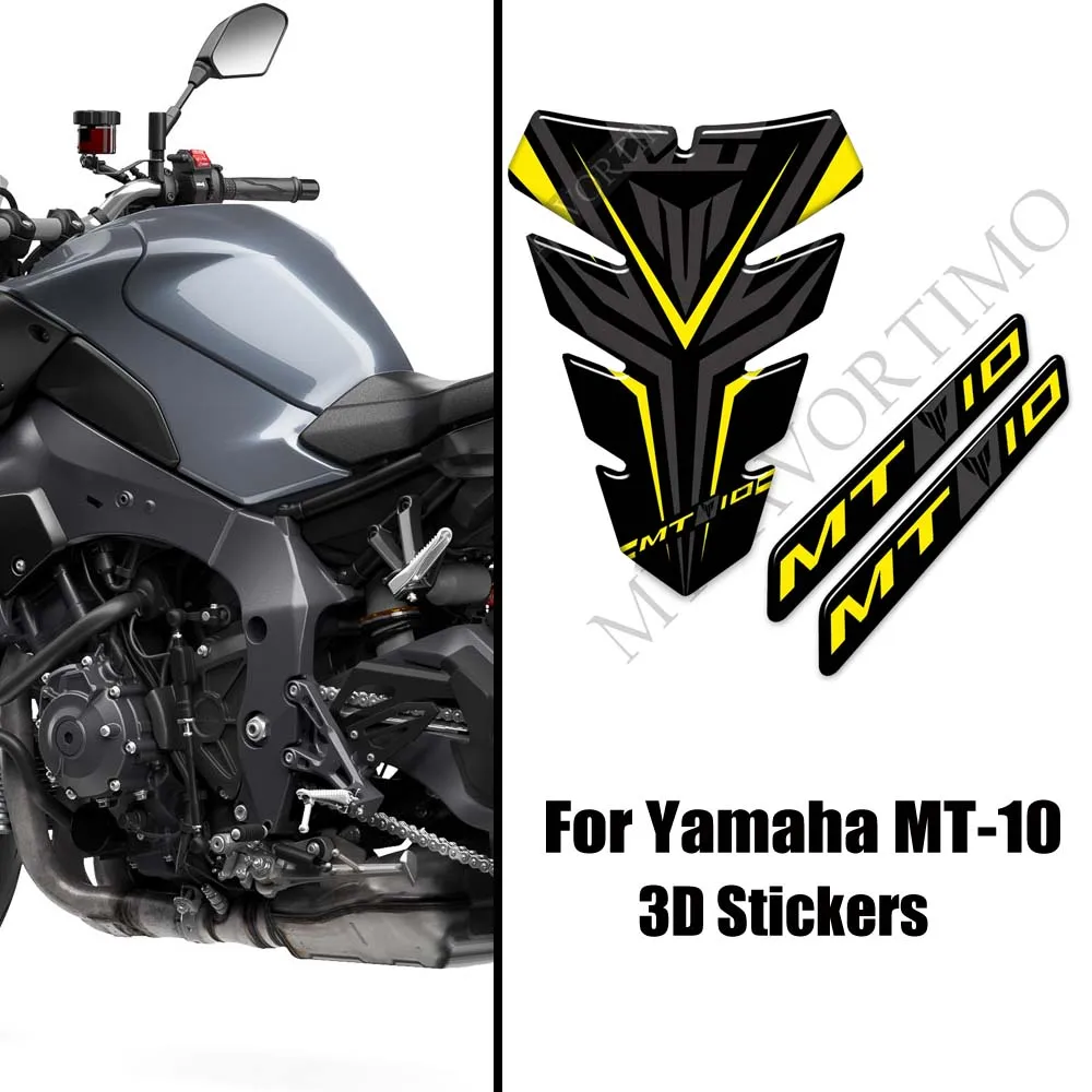 

For Yamaha MT10 FZ MT - 10 Stickers Tank Pad Protector Fairing Fender Windshield Handguard Decal 2016 2017 2018 2019 2020 2021