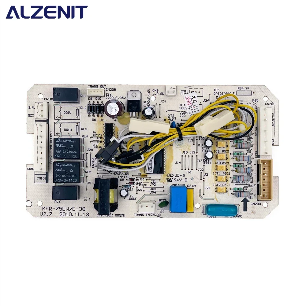 Used For Midea Air Conditioner Outdoor Unit Control Board KFR-75LW/E-30 Circuit PCB KFR-120W/S-590.D.2.1 Conditioning Parts