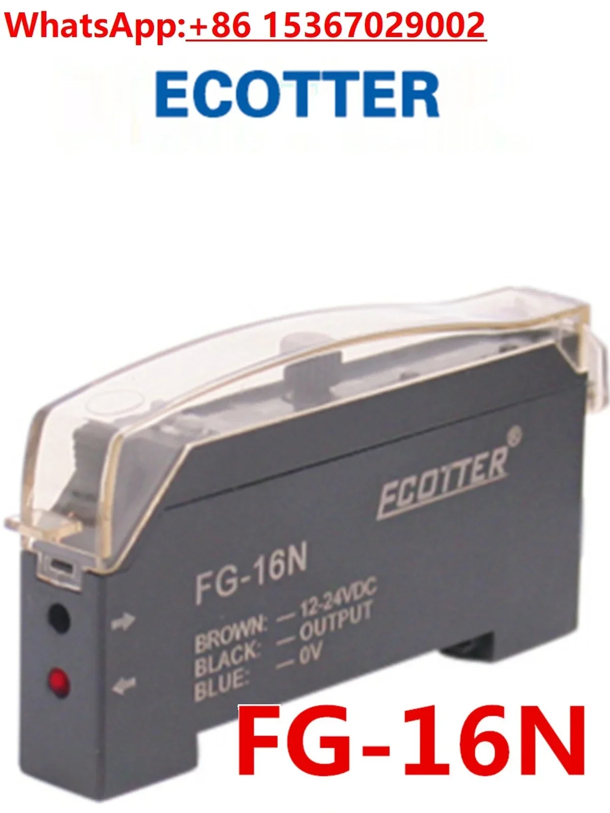 Original ECOTTER Fiber Amplifier FG-16N Digital Display High Speed FG-200N