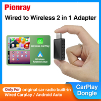 2in1 Wireless CarPlay Dongle for Original Car With Wired to Wireless CarPlay Android Auto Adapter With USB Plug and Play