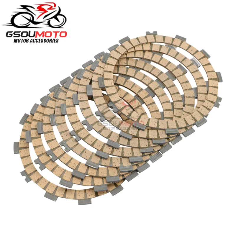 Motorcycle Engine Clutch Friction Plates Disc Set For KAWASAKI ZX6R ZX-6R NINJA ZX636 ZX 6R 636 20 05 06 07 08 09 10 11 12 13 14